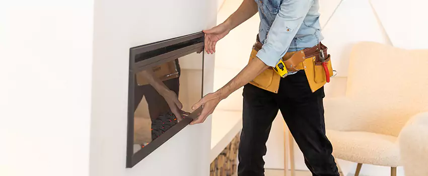 Metal Fireplace Installation in Homewood, Alabama
