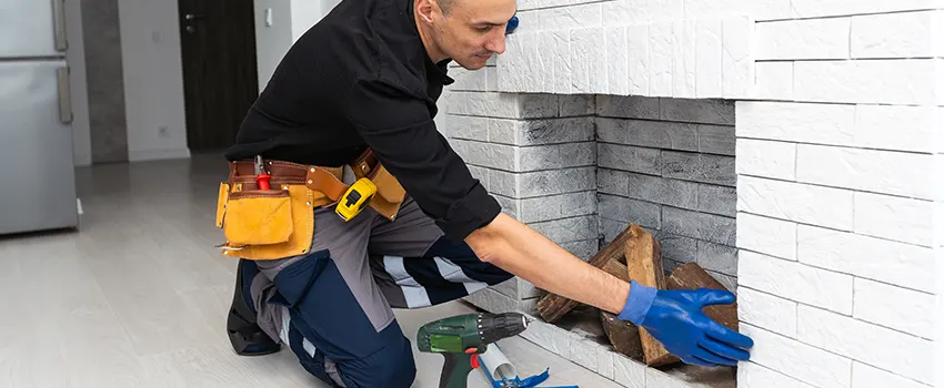 Fireplace Damaged Damper Frame Repair Services in Homewood, Alabama