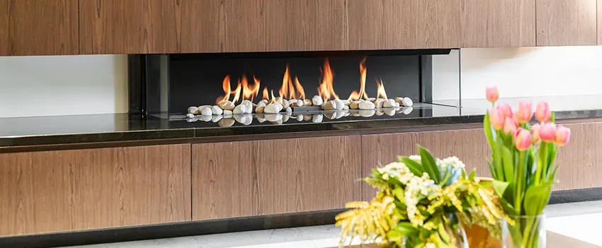 Double-height Fireplace Design Refurbishment in Homewood, Alabama
